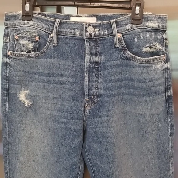 💕MOTHER SUPERIOR💕 The Trickster Ankle Jeans ~ On Holy Ground 30 NWOT